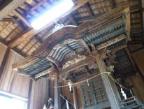 上谷氷川神社本殿改修　上谷氷川神社