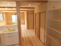 新築　ビニールクロス不使用の家。　O様邸